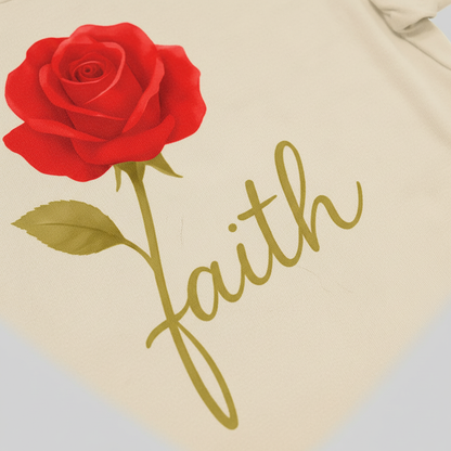 Rose of Faith T-Shirt__detail