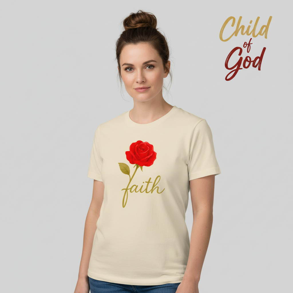 Rose of Faith T-Shirt__hero