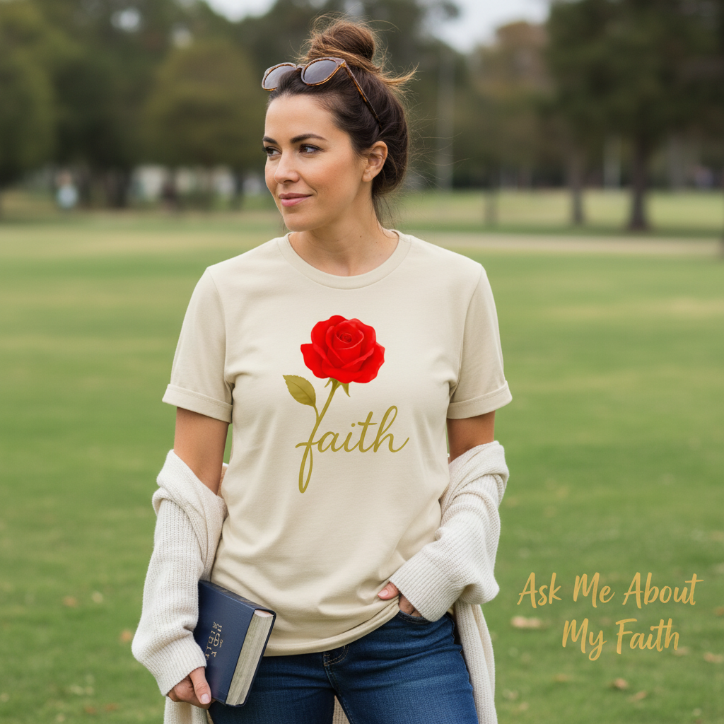 Rose of Faith T-Shirt__pair