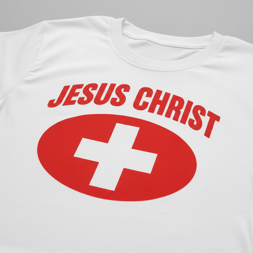 Jesus Christ Heals T-Shirt__detail