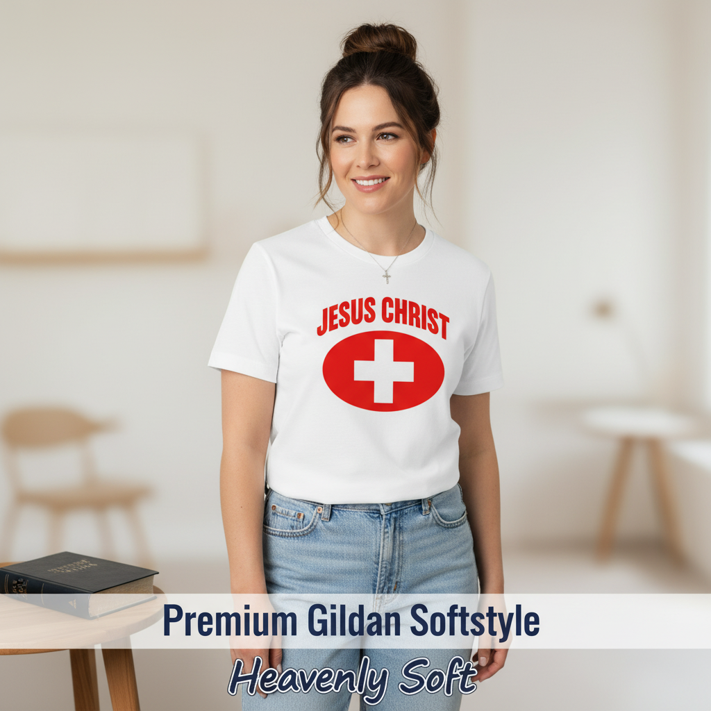 Jesus Christ Heals T-Shirt__space