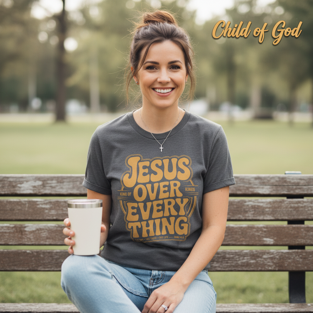 Jesus Over Everything T-Shirt__lifestyle