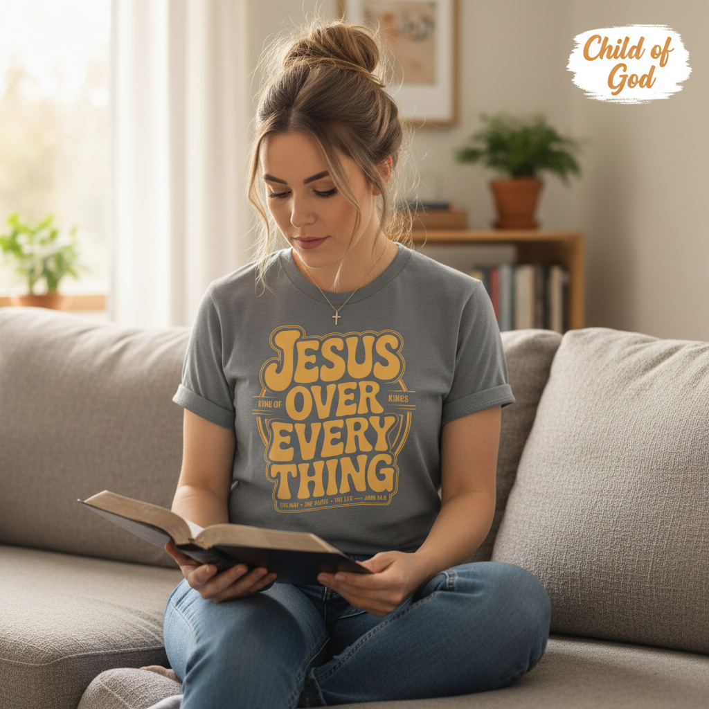 Jesus Over Everything T-Shirt__use