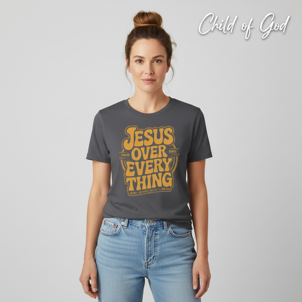 Jesus Over Everything T-Shirt__hero