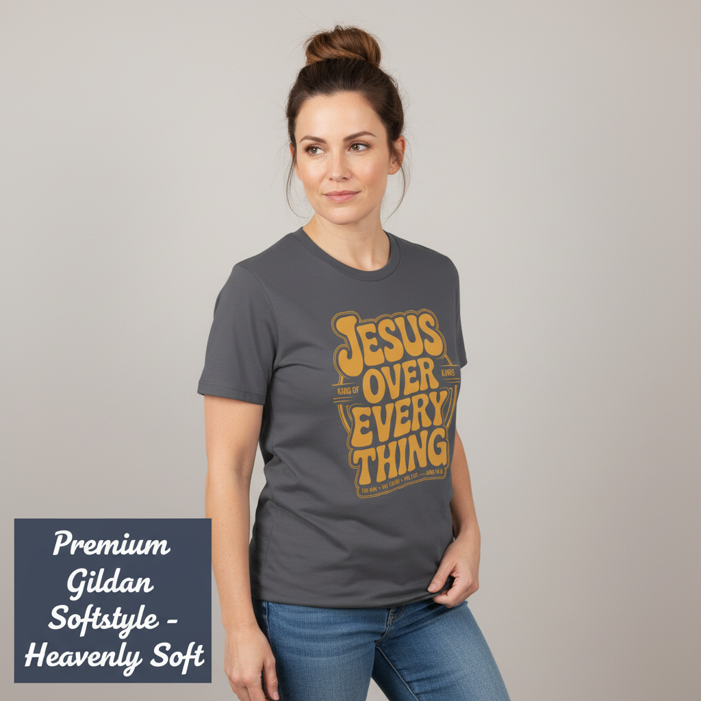 Jesus Over Everything T-Shirt__benefit