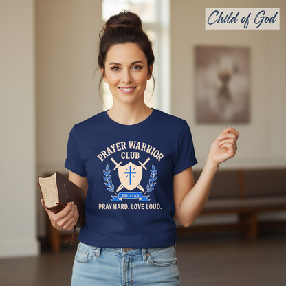Prayer Warrior Club T-Shirt_prop_inteact