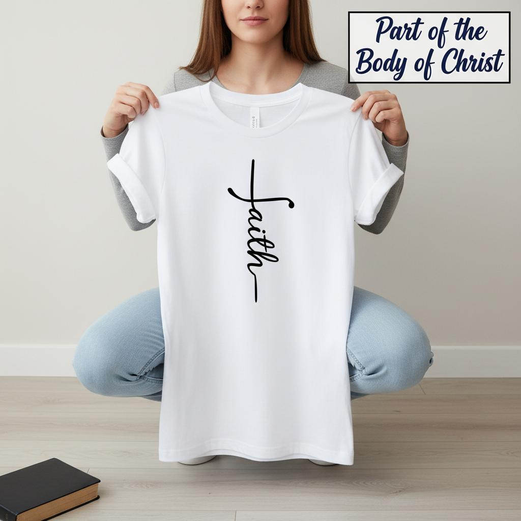 Faith In The Cross T-Shirt_dangle