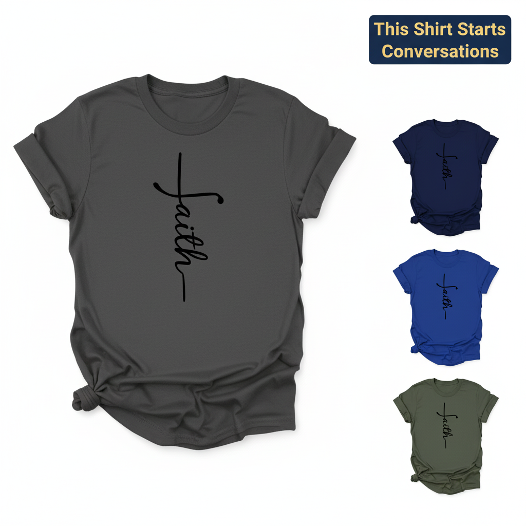 Faith In The Cross T-Shirt_color_hero