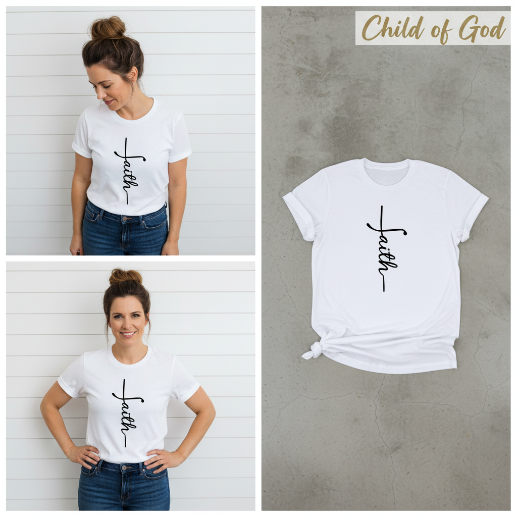 Faith In The Cross T-Shirt_3_panel
