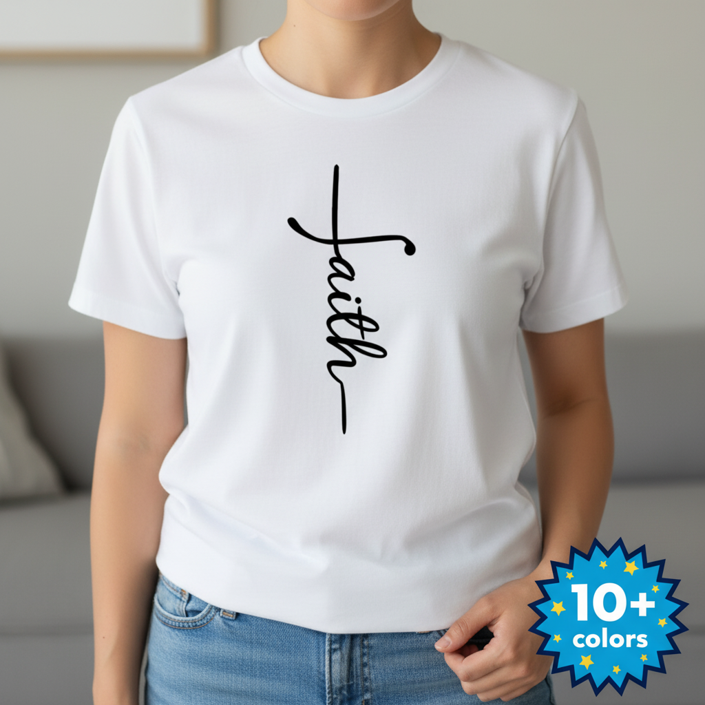 Faith In The Cross T-Shirt_badge