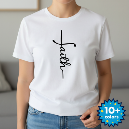 Faith In The Cross T-Shirt_badge