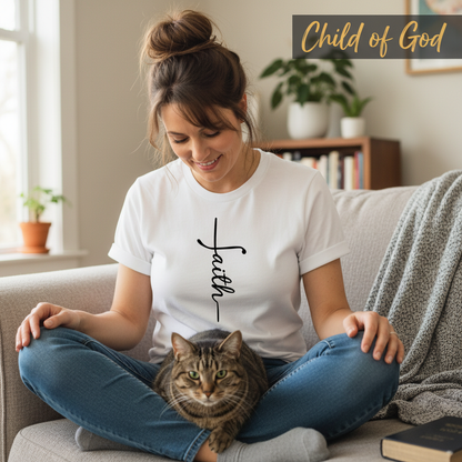 Faith In The Cross T-Shirt_pet_companion