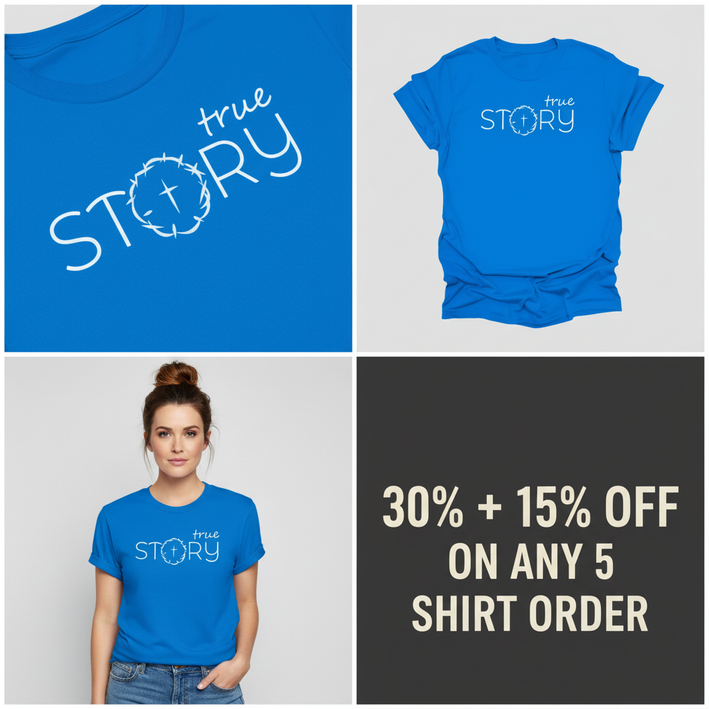 True Story Crown T-Shirt_4_panel