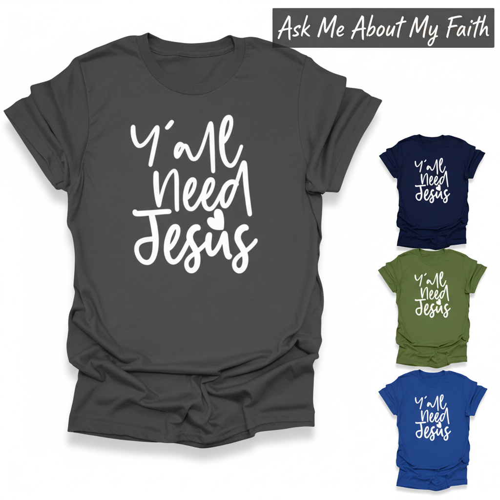 Y'all Need Jesus T-Shirt_color_hero