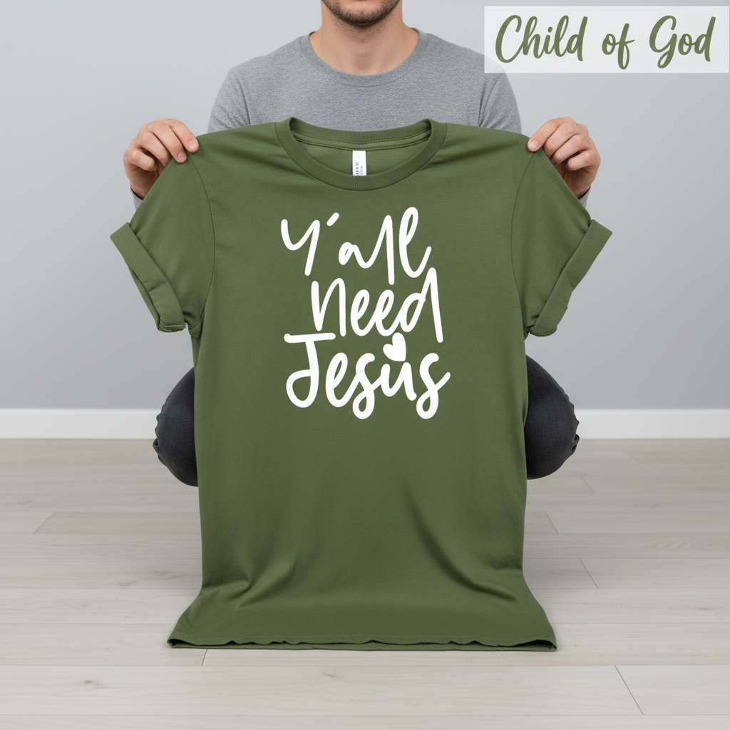 Y'all Need Jesus T-Shirt_dangle