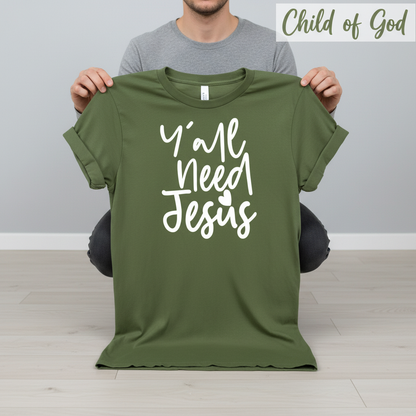 Y'all Need Jesus T-Shirt_dangle