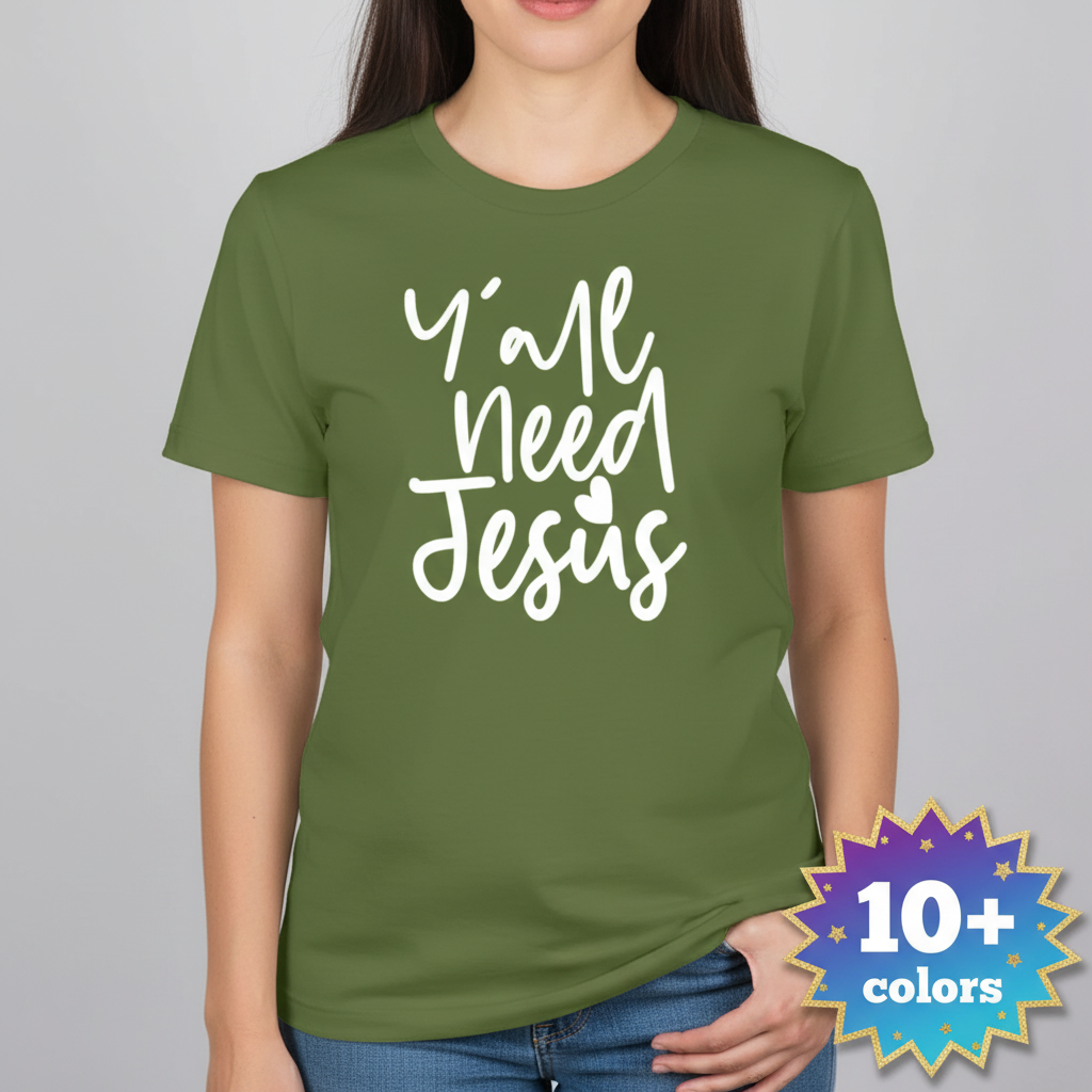 Y'all Need Jesus T-Shirt_badge