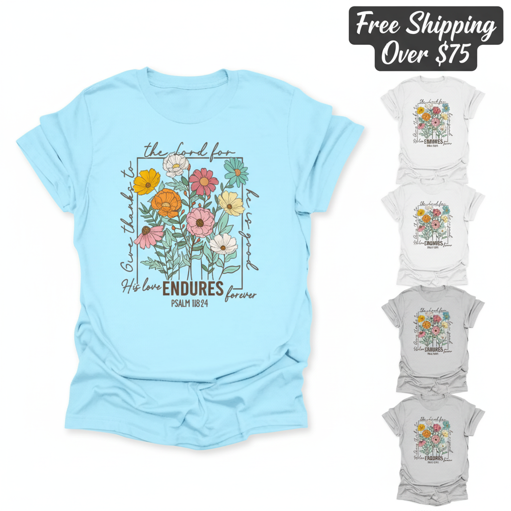 Enduring Love Floral T-Shirt_color_hero