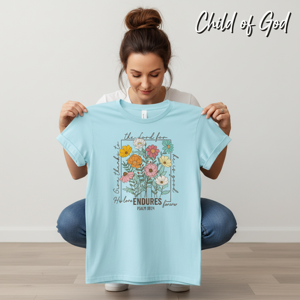 Enduring Love Floral T-Shirt_dangle
