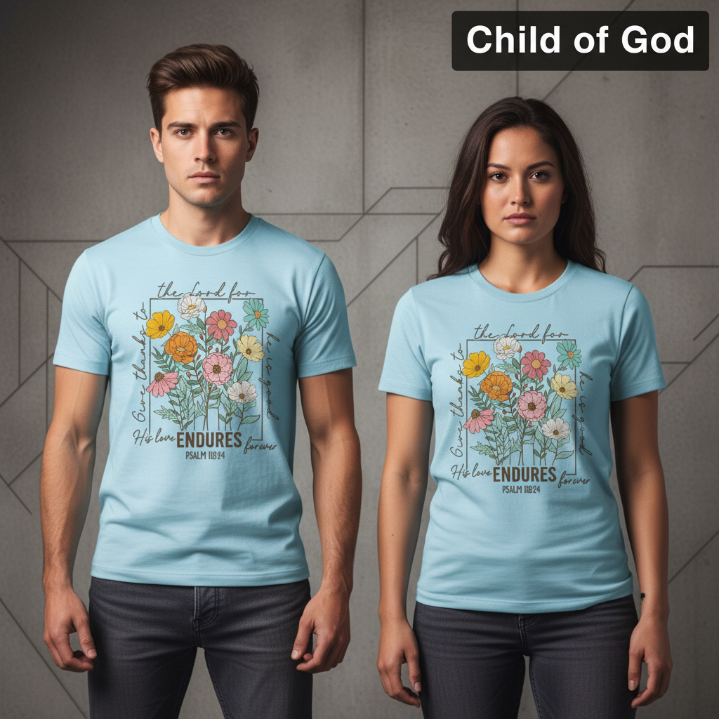 Enduring Love Floral T-Shirt_stoic