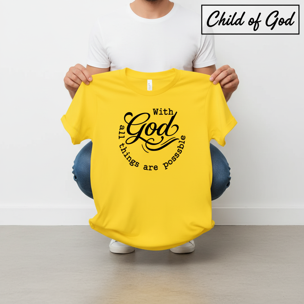 God All Things Are Possible T-Shirt_dangle