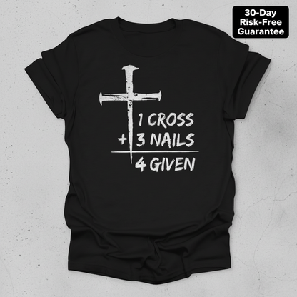 One Cross Forgiven T-Shirt_clean