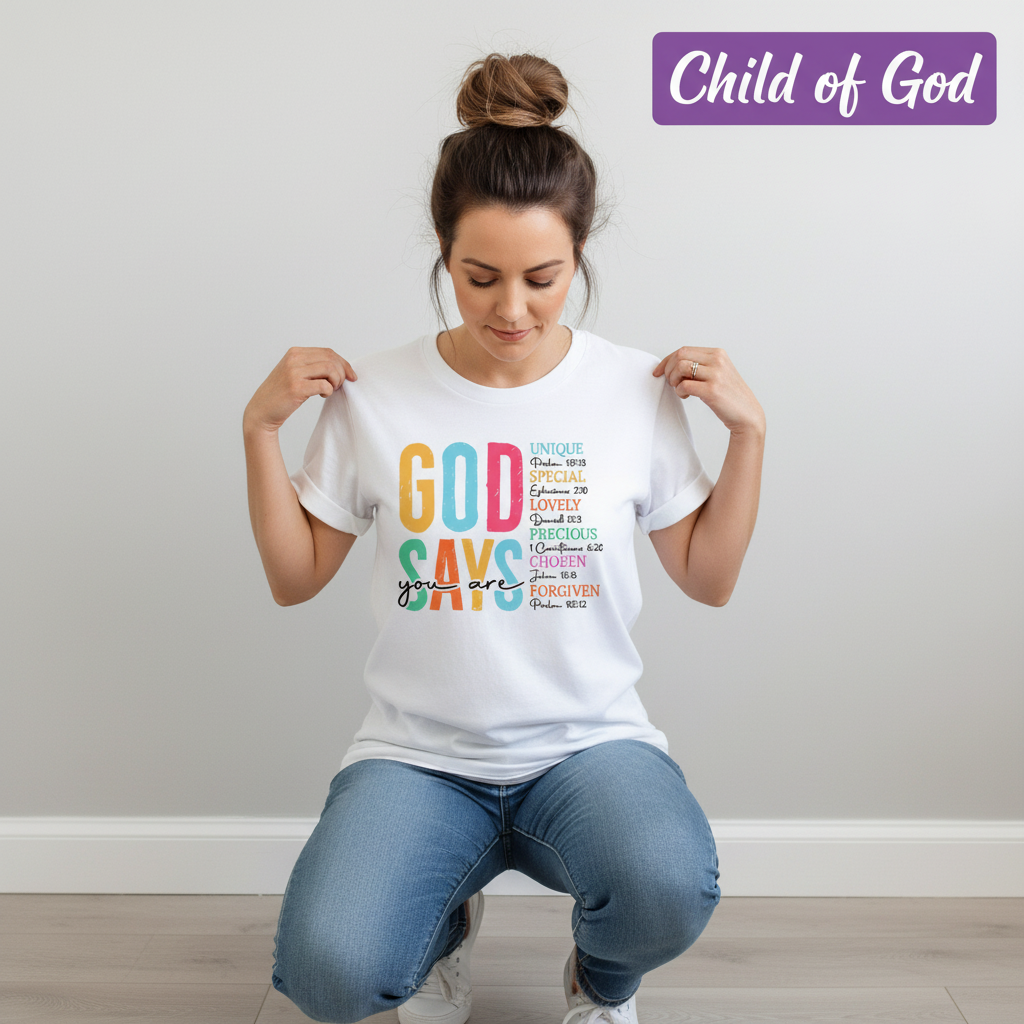 God Says You Are T-Shirt_dangle
