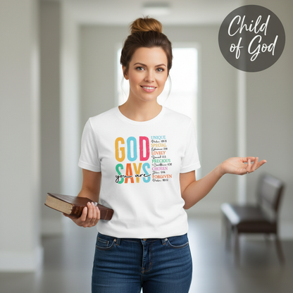 God Says You Are T-Shirt_prop_inteact