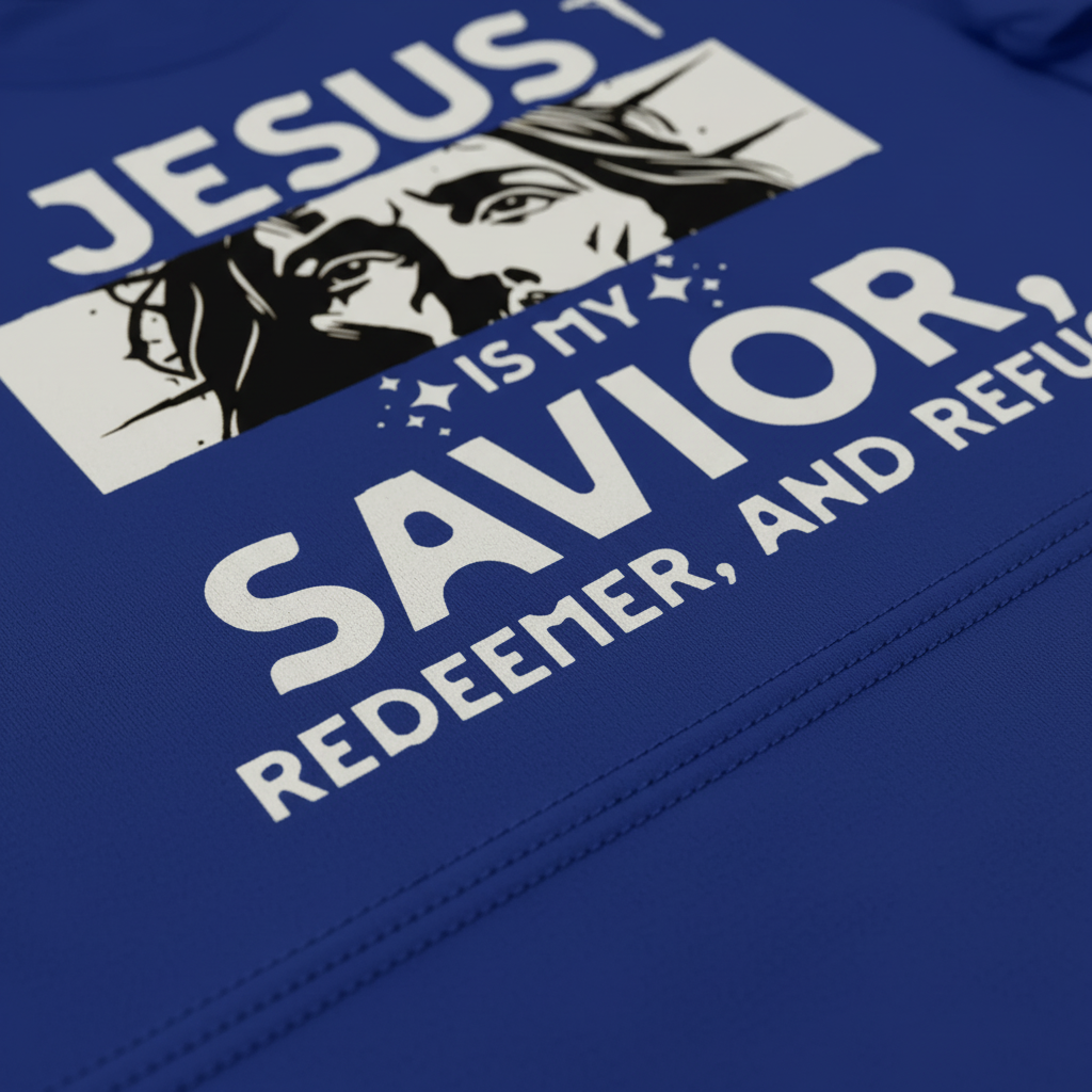 Jesus Is My Savior T-Shirt__detail