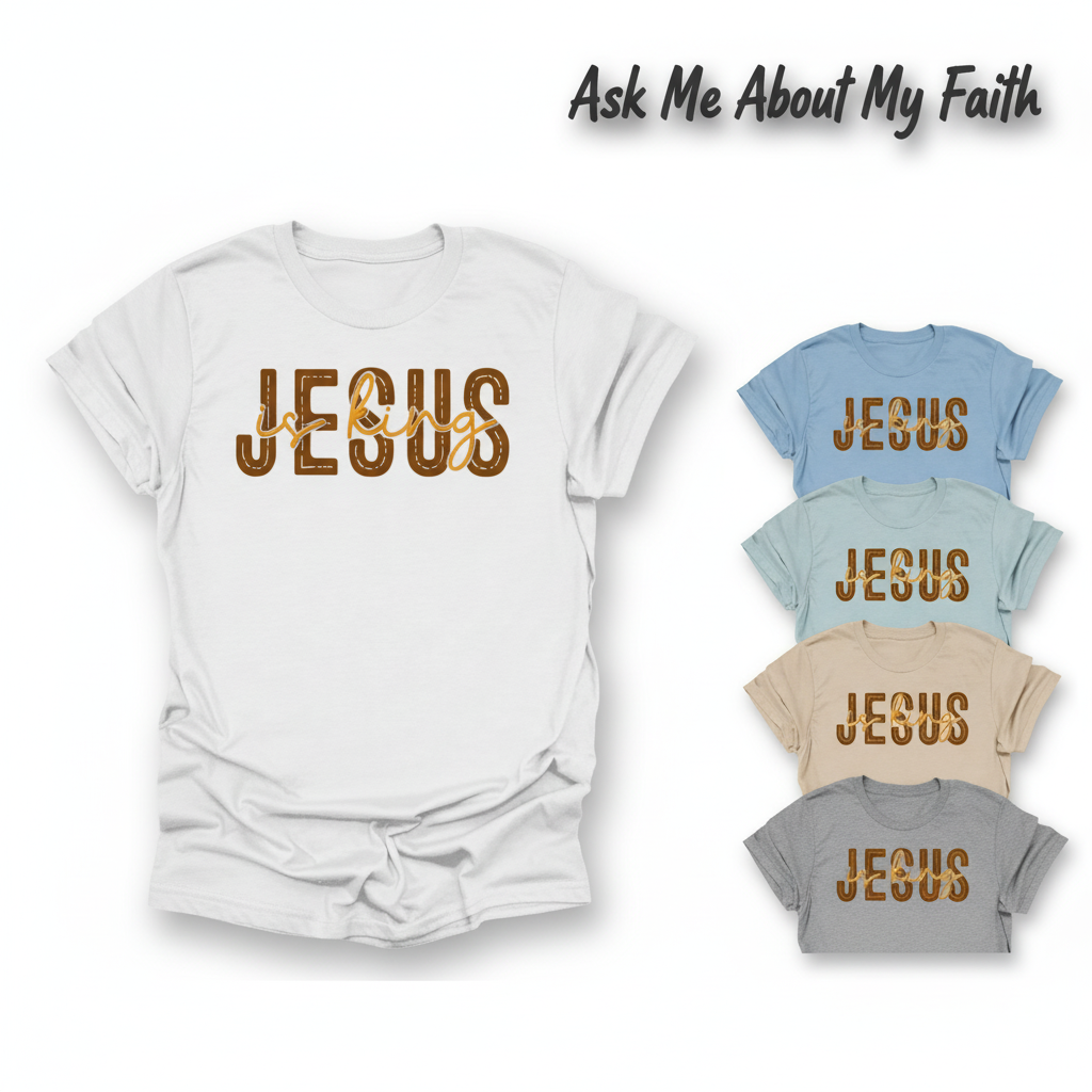 Jesus Is King T-Shirt_color_hero