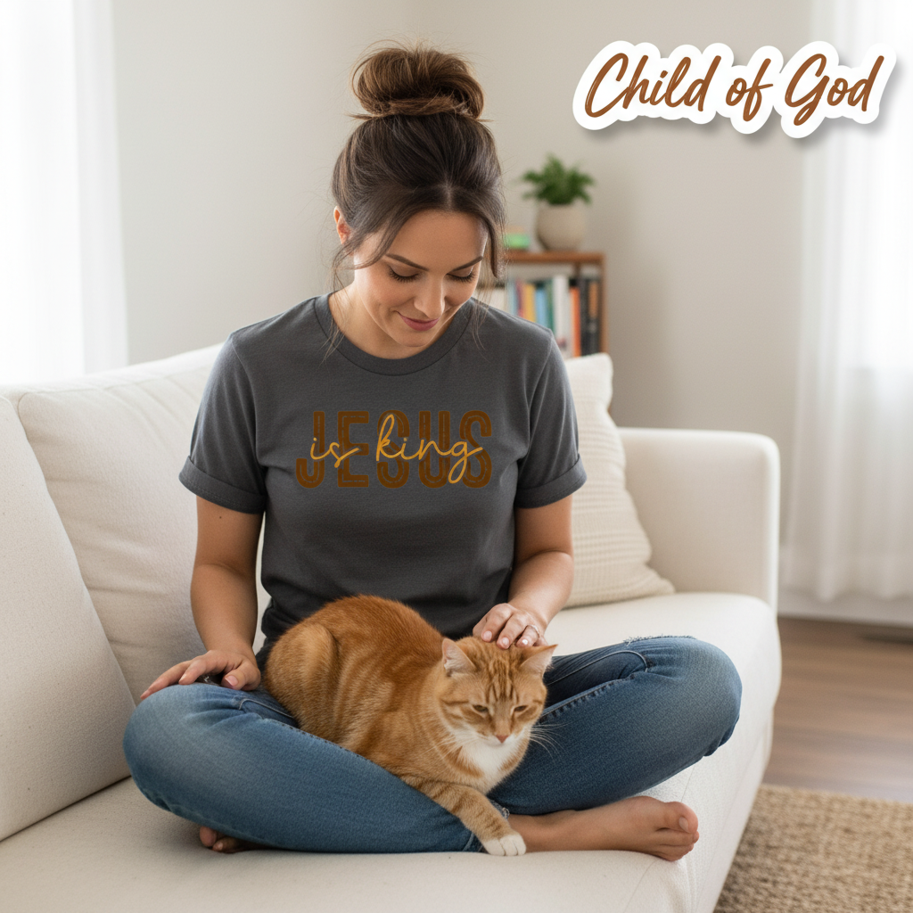 Jesus Is King T-Shirt_pet_companion