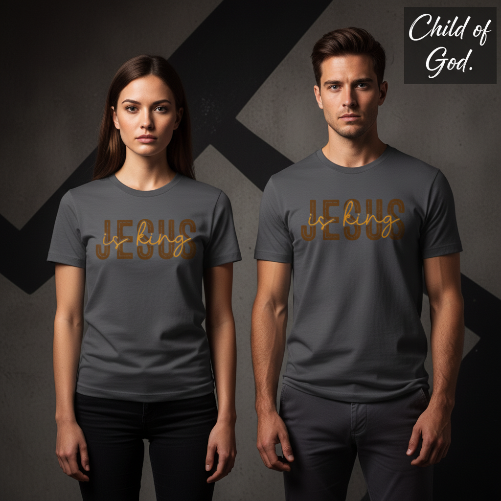 Jesus Is King T-Shirt_stoic