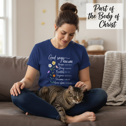 God Says You Are T-Shirt_pet_companion
