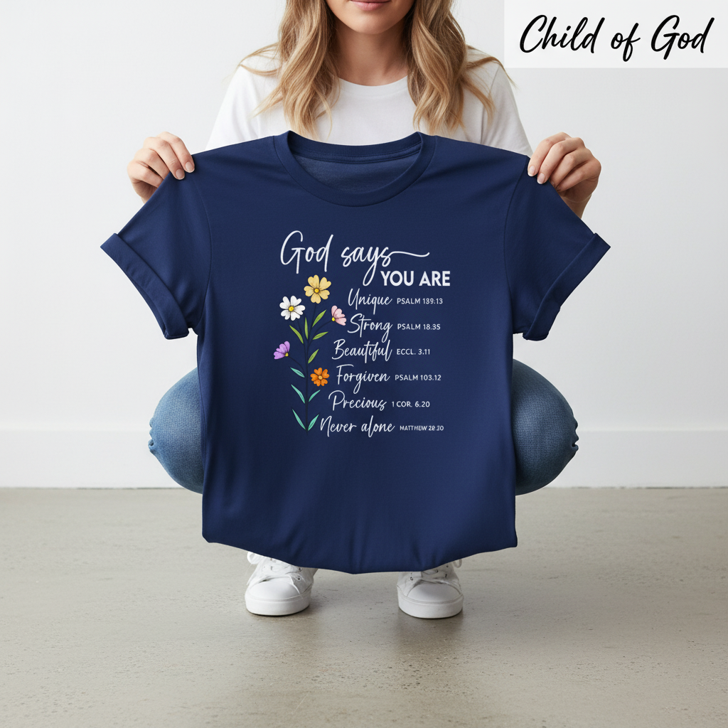 God Says You Are T-Shirt_dangle
