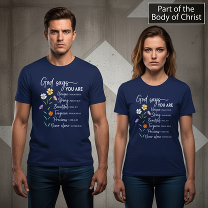 God Says You Are T-Shirt_stoic