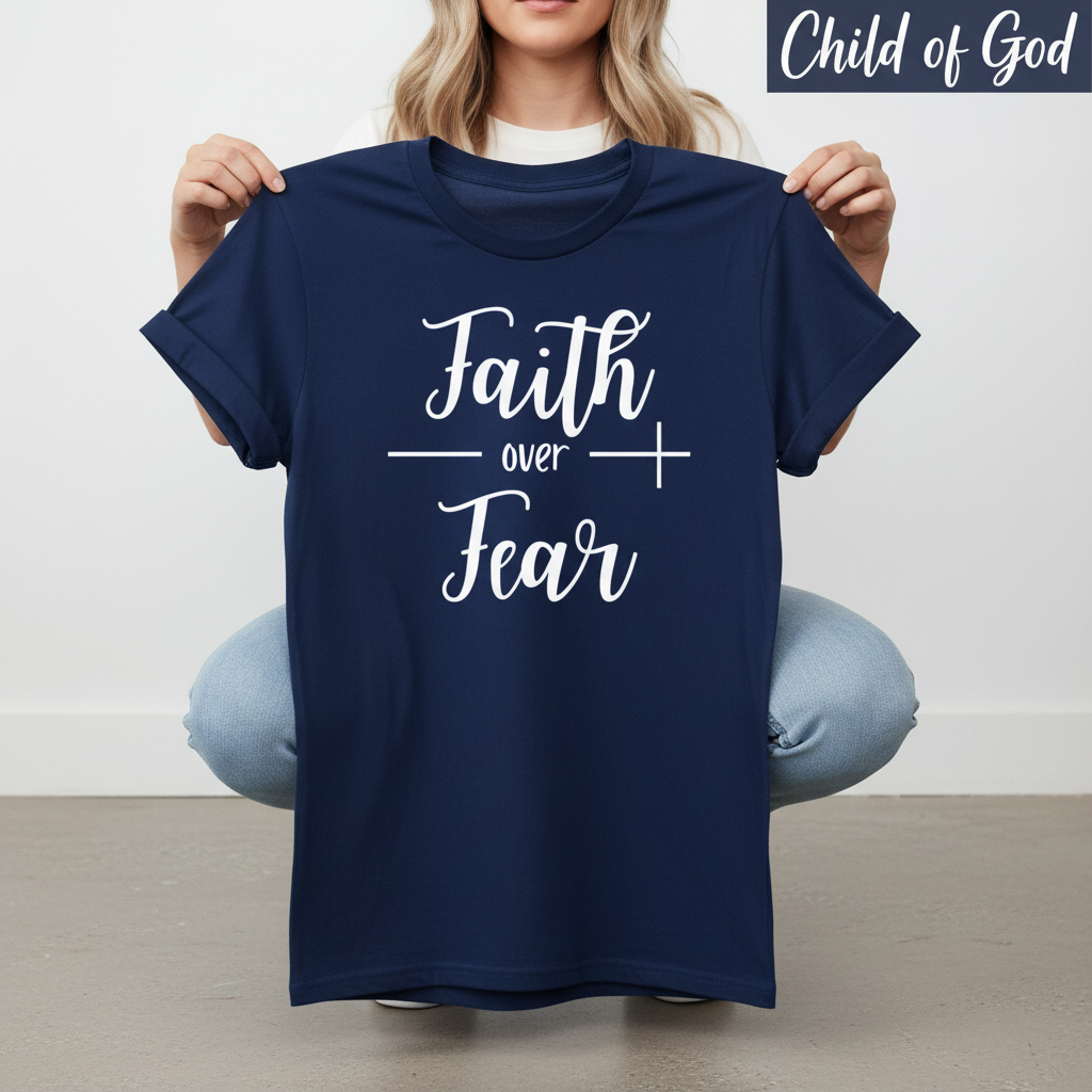 Faith Over Fear T-Shirt_dangle