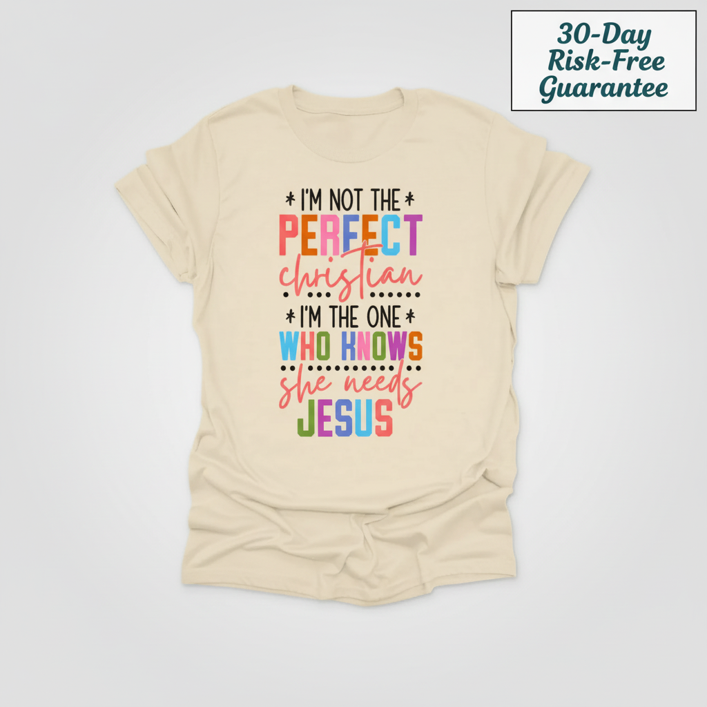 Perfectly Imperfect Christian T-Shirt_clean