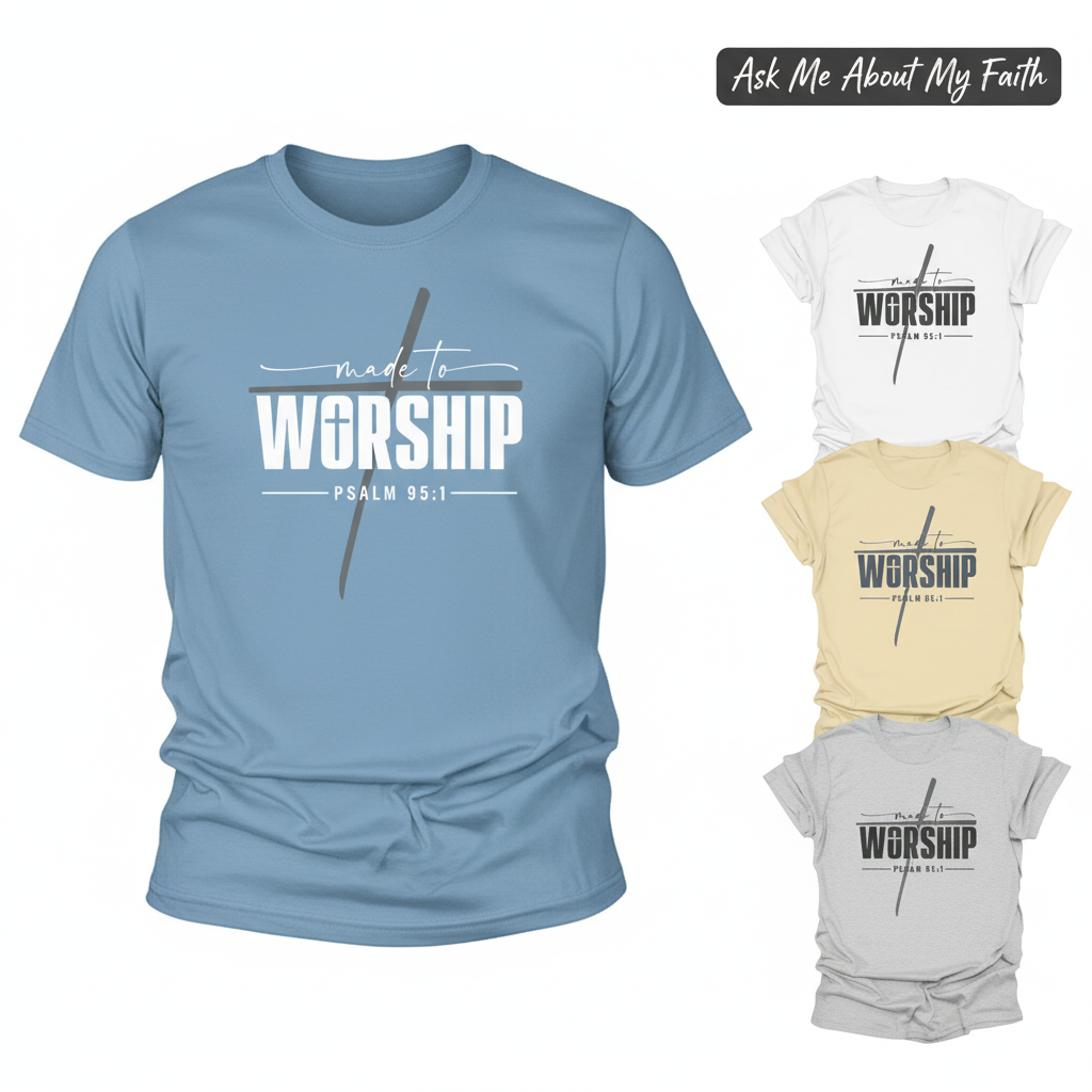 Made to Worship T-Shirt_color_hero