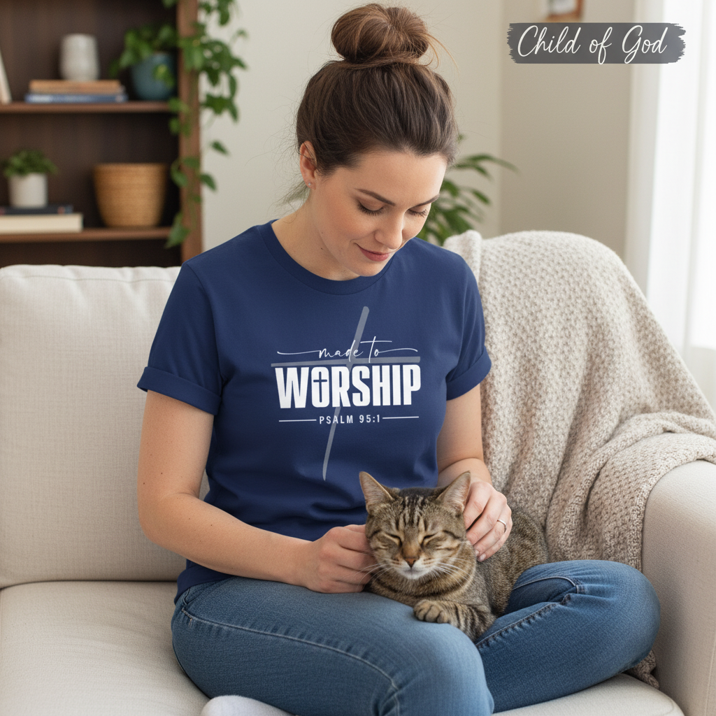 Made to Worship T-Shirt_pet_companion