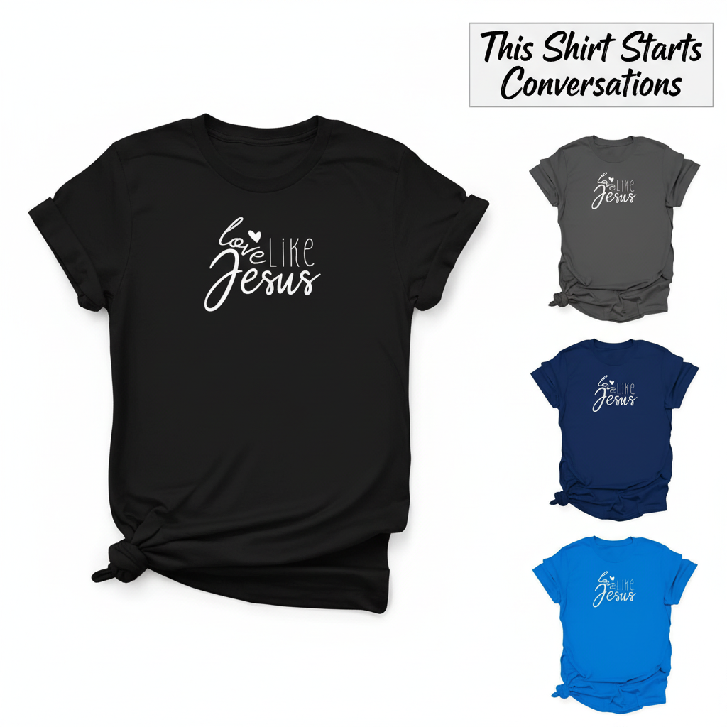 Love Like Jesus T-Shirt_color_hero