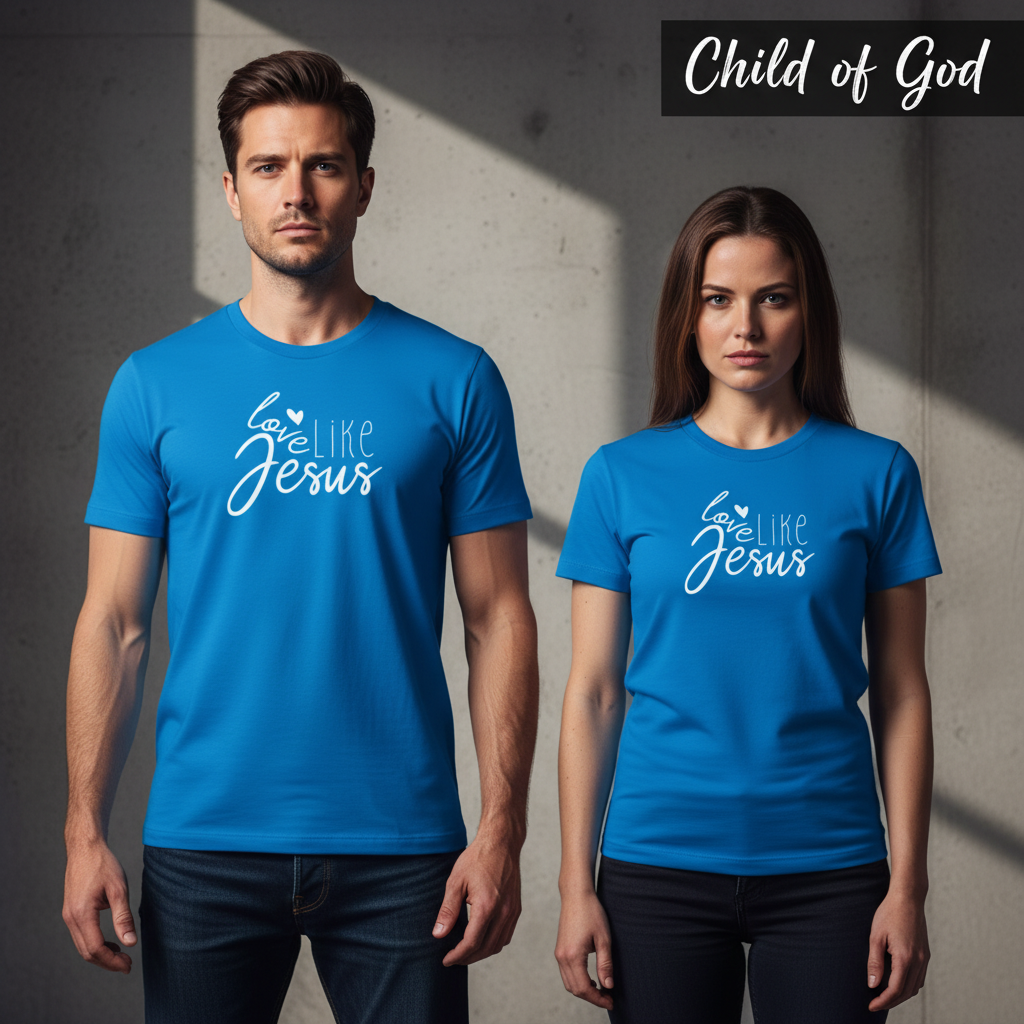 Love Like Jesus T-Shirt_stoic