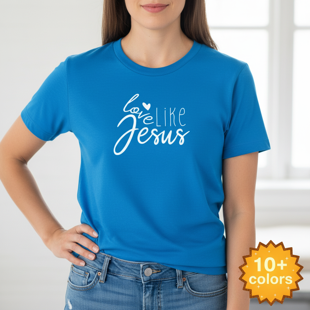 Love Like Jesus T-Shirt_badge