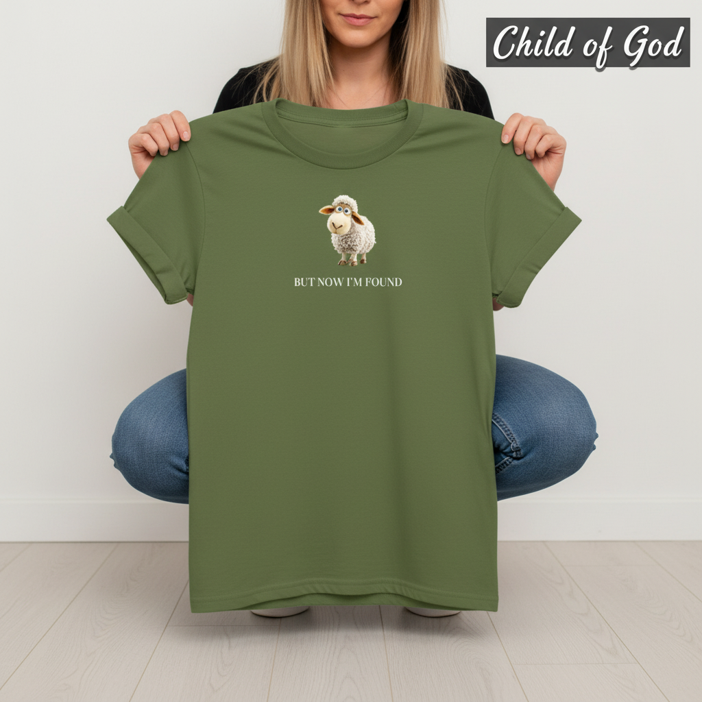 Lost But Loved Sheep T-Shirt_dangle