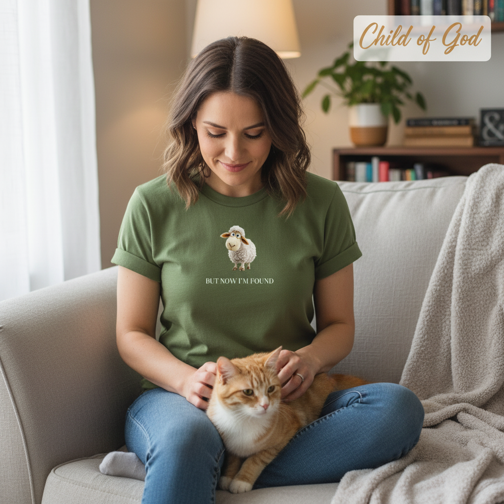 Lost But Loved Sheep T-Shirt_pet_companion