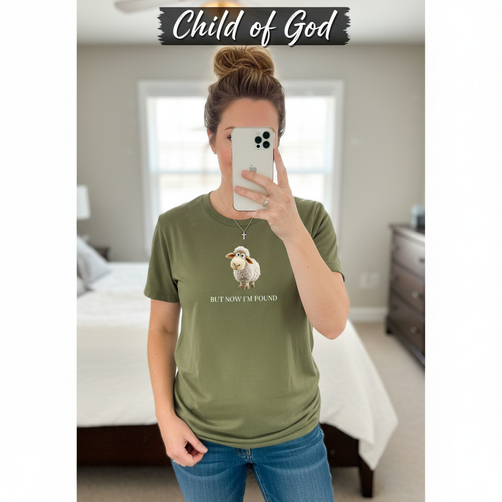 Lost But Loved Sheep T-Shirt_mirror_selfie