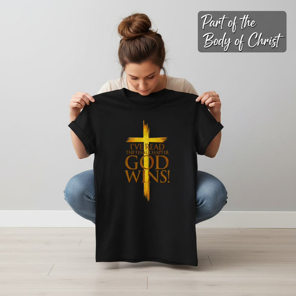 God Wins Final Chapter T-Shirt_dangle