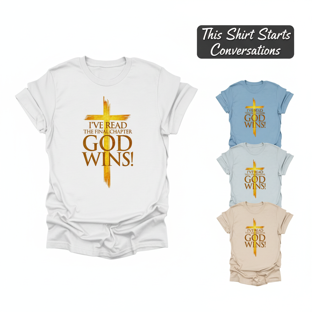 God Wins Final Chapter T-Shirt_color_hero