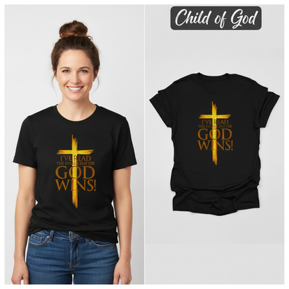 God Wins Final Chapter T-Shirt_model_flat