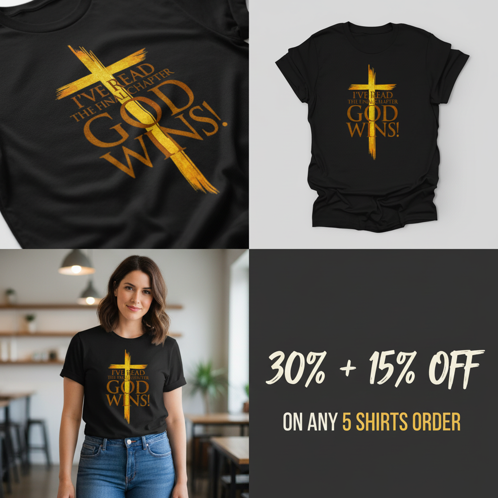God Wins Final Chapter T-Shirt_4_panel