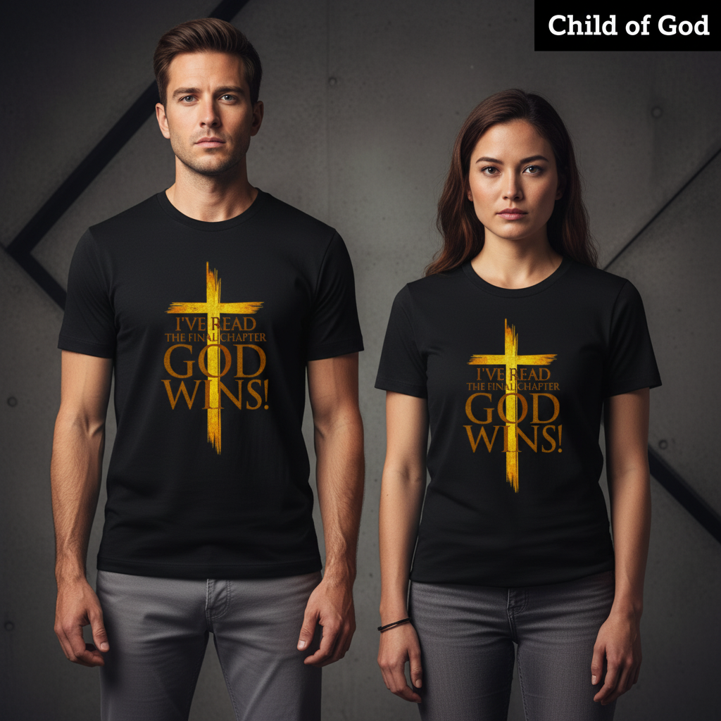 God Wins Final Chapter T-Shirt_stoic